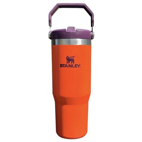STANLEY 30oz ICEFLOW FLIP STRAW IN TIGERLILY PLUM - Picture 1 of 1